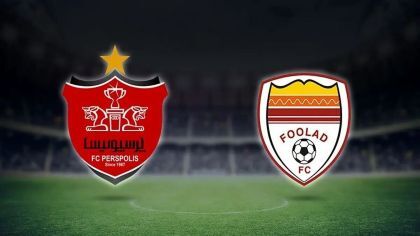 پخش زنده و گل‌های بازی پرسپولیس - فولاد (ویدئو)