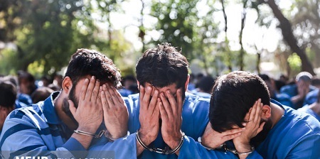 دستگیری هنجارشکنان خیابان بهار در تبریز