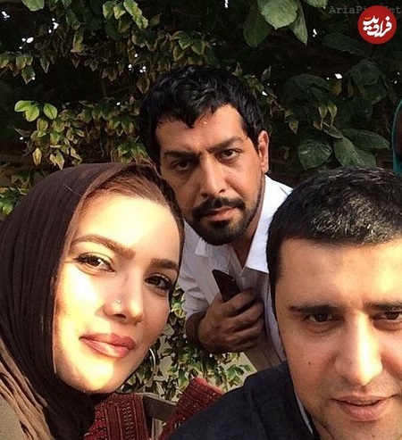 قاب زیرخاکیِ کامران تفتی و متین ستوده در پشت‌صحنه سریال «میکاییل»