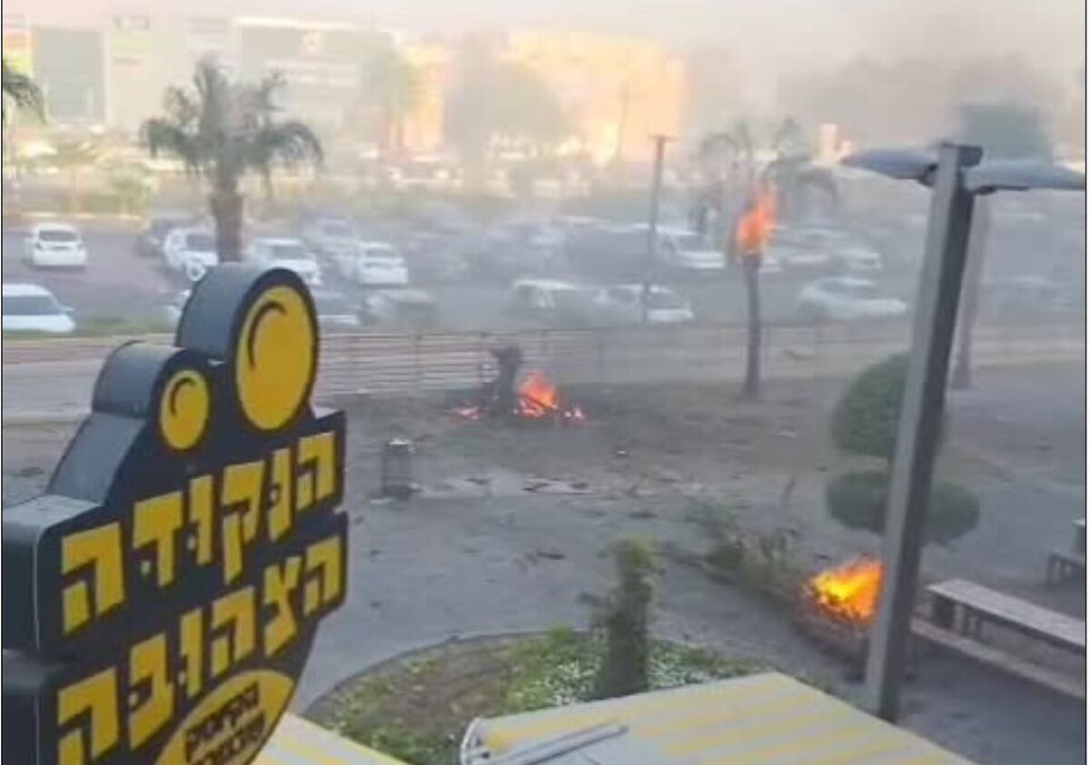 حمله موفق و مرگبار پهپادی یمن به اسرائیل!(عکس)