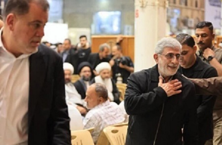 حضور سردار قاآنی در عراق + عکس