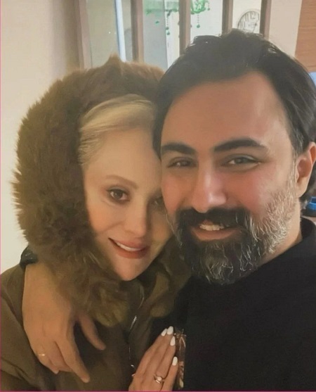 سلفی آرام جعفری و همسرش بابک انصاری پس از ازدواج (عکس) سلفی آرام جعفری و همسرش بابک انصاری پس از ازدواج (عکس)