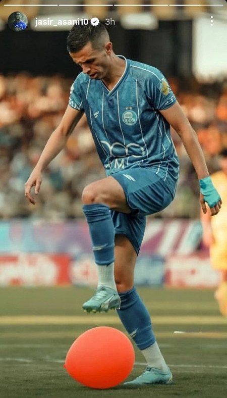 استوری جنجالی یاسر آسانی علیه پرسپولیس! (تصویر)