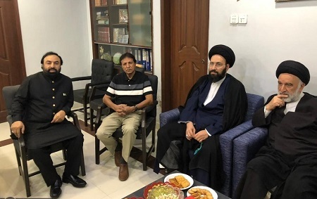 سفر سید علی خمینی به کراچی برای بازگشایی کتابخانه یادگار امام + تصاویر