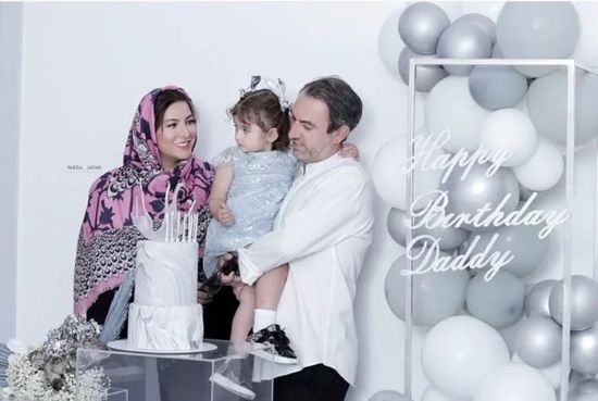 فریبا نادری و همسر دومش (عکس)
