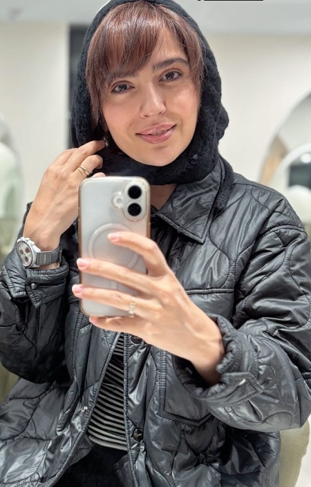 تغییر چهره مونا کرمی پس از ازدواج (عکس)