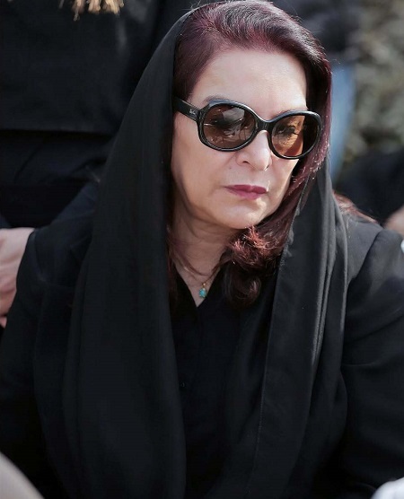 خاکسپاری همایون ارشادی با حضور هنرمندان (+عکس)