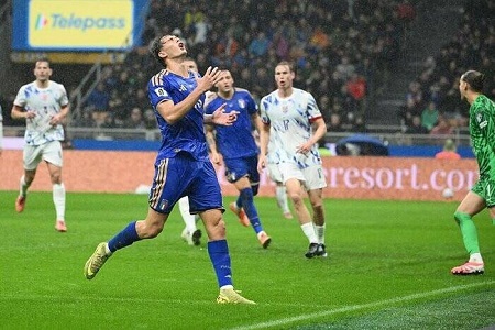 بازی ایتالیا ۱ - ۴ نروژ: جام جهانی با دبل هالند به خطر افتاد! (ویدئو) بازی ایتالیا ۱ - ۴ نروژ: جام جهانی با دبل هالند به خطر افتاد! (ویدئو)