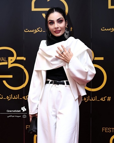 استایل متفاوت صحرا اسداللهی در یک جشنواره (عکس) استایل متفاوت صحرا اسداللهی در یک جشنواره (عکس)