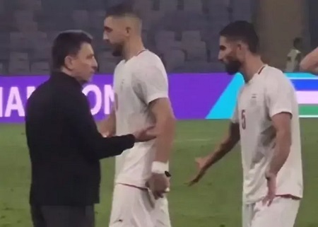 خشم قلعهنوعی از بازیکن پرسپولیس + عکس خشم قلعهنوعی از بازیکن پرسپولیس + عکس