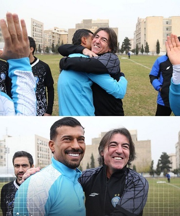 ساپینتو و رضاییان علیه شایعات جنجالی! (عکس)