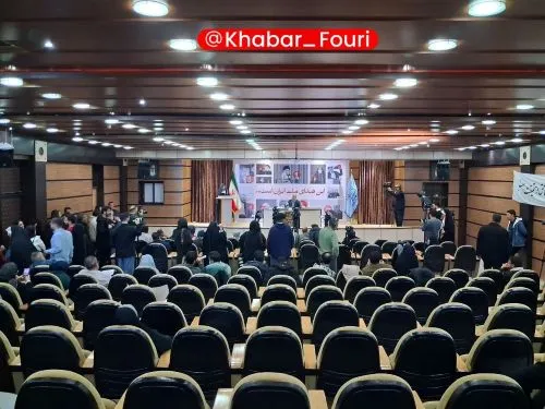 میزان استقبال از سخنرانی رئیس صداوسیما (عکس)