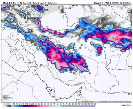 وضعیت هوای امروز و فردا تهران، مشهد، تبریز، اهواز و … / بارشهای جدید در راه است وضعیت هوای امروز و فردا تهران، مشهد، تبریز، اهواز و … / بارشهای جدید در راه است