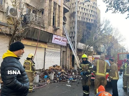 سینما ایران پس از آتش سوزی امروز (عکس) سینما ایران پس از آتش سوزی امروز (عکس)