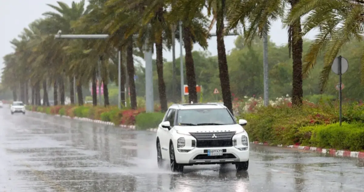 ماراتن کیش و بارانِ کم سابقه!