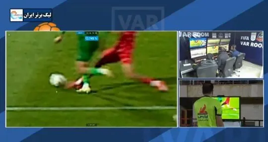 نظر جنجالی کمیته داوران درباره پنالتی ادعایی شمس آذر در بازی با پرسپولیس + عکس
